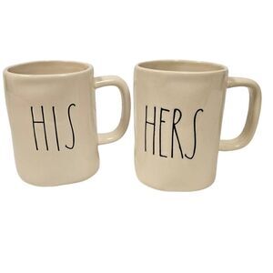 MAGENTA HIS AND HERS COFFEE MUGS